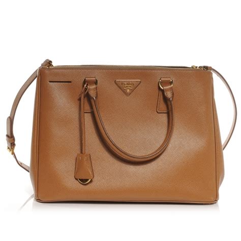 PRADA Saffiano Lux Tote Caramel 51247 